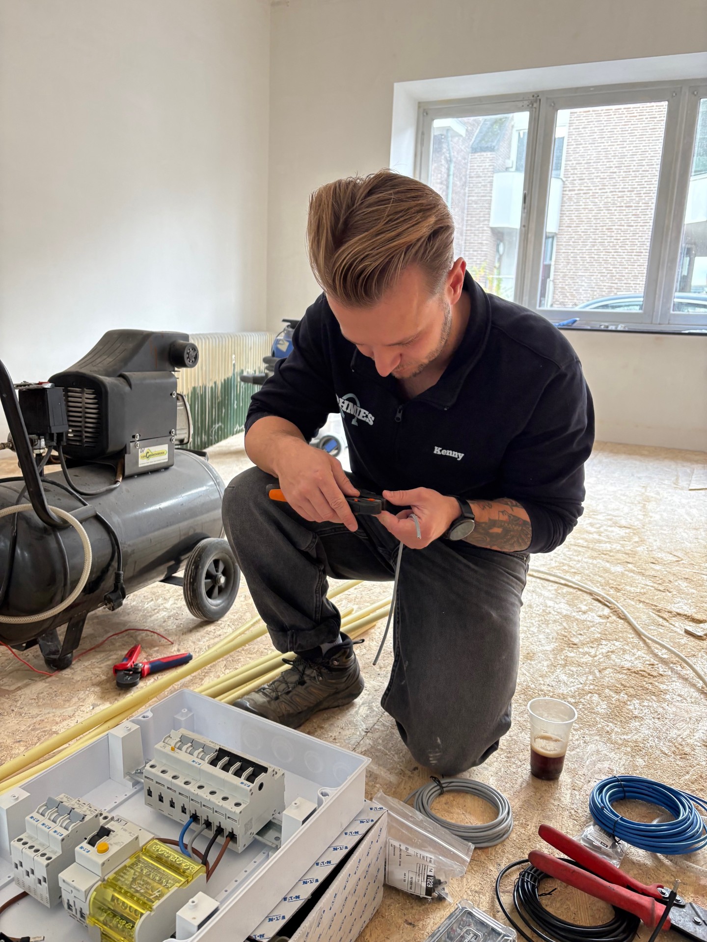 Kenny Cuijpers elektricien Heerlen professionele installatie werkzaamheden